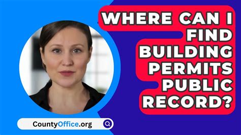 find building permit records.